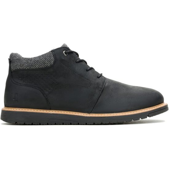 Hush Puppies Jenson Leren Heren Zwarte Enkellaarzen - Image 6