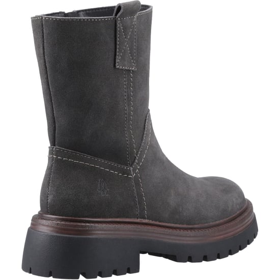 Hush Puppies Rebecca Dameslaarzen Van Suède In De Kleur Houtskool - Image 2