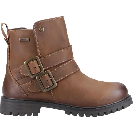 Hunter Ness Lederen Dames Donkerbruin Boots - Image 2