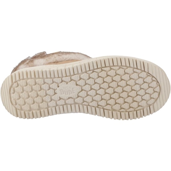 HEYDUDE Camden Cuff Classic Cozy Polyester Dames Cognac Winter Enkellaarzen - Image 3