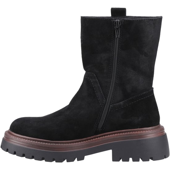 Hush Puppies Rebecca Dames Suède Zwarte Laarzen - Image 4