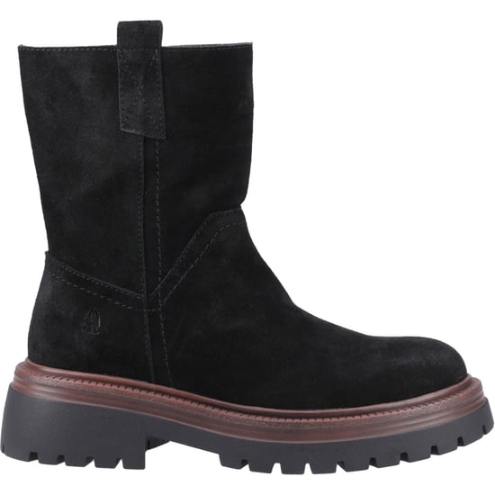 Hush Puppies Rebecca Dames Suède Zwarte Laarzen - Image 5