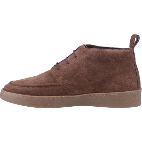 Hush Puppies Rory Suede Heren Chocolade Enkellaarsjes - Image 4