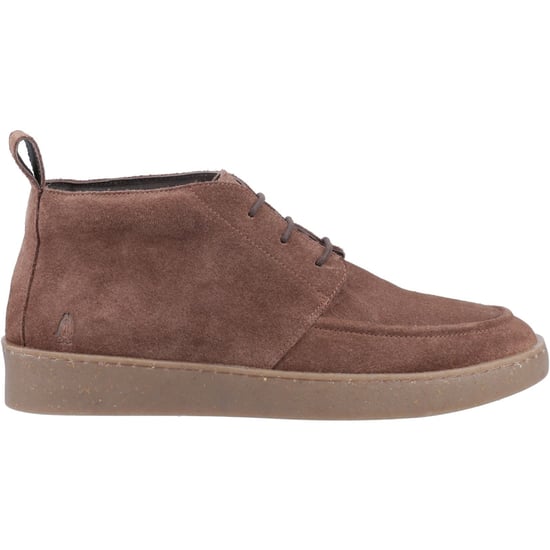 Hush Puppies Rory Suede Heren Chocolade Enkellaarsjes - Image 5