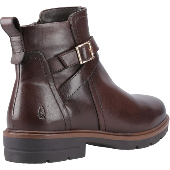 Hush Puppies Tove Leren Dames Bruine Laarzen - Image 2