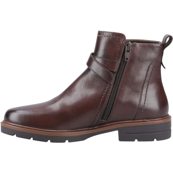 Hush Puppies Tove Leren Dames Bruine Laarzen - Image 4