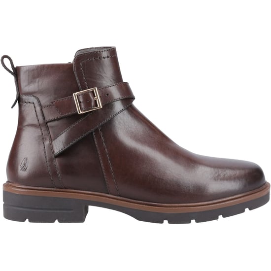 Hush Puppies Tove Leren Dames Bruine Laarzen - Image 5