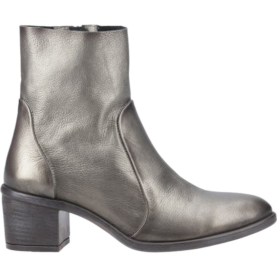 Hush Puppies Winona Leren Dames Pewter Laarzen - Image 5