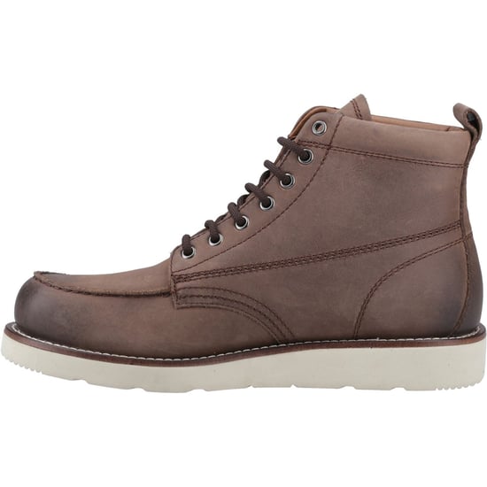 Jack & Jones Toronto Leren Heren Bruine Enkellaarzen Met Stenen - Image 3