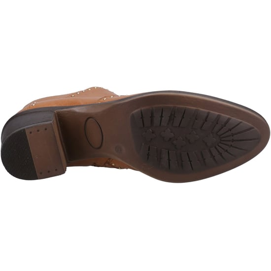 Hush Puppies Waverly Leren Dames Laarzen In Het Bruin - Image 3