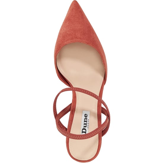 Dune Classical Leren Dames Schoenen In Koraal - Image 3