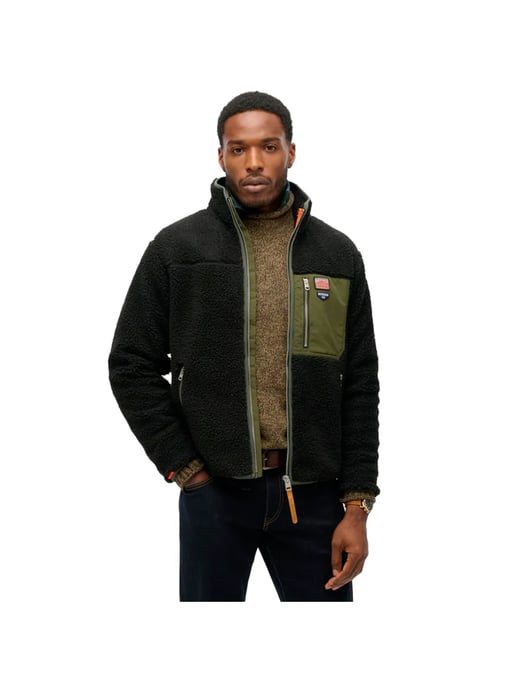 Superdry heren retro vintage fleece - Image 1