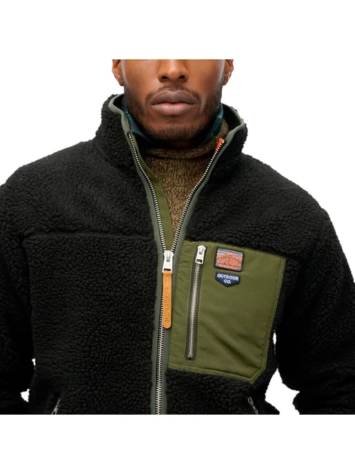 Superdry heren retro vintage fleece - Image 4
