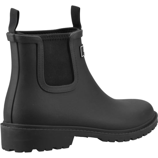 Cotswold Barton TPR+Neopreen Dames Zwarte Wellingtonlaarzen - Image 2