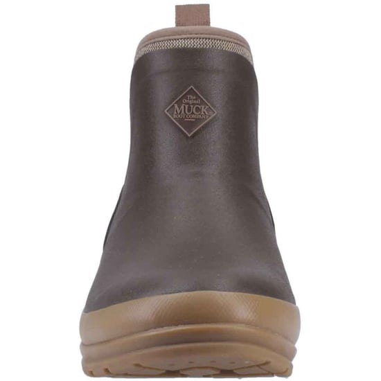 Muck Boots Originals Rubberen Dames Regenlaarzen In Bruin/herringbone Patroon - Image 3