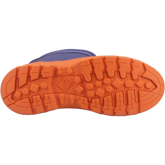 Muck Boots Grit S5 Heren Regenlaarzen Blauw/oranje Van Rubber - Image 3