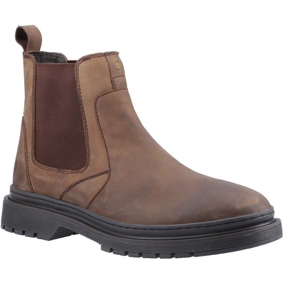 Hush Puppies Jamie Leren Heren Bruine Laarzen - Image 1
