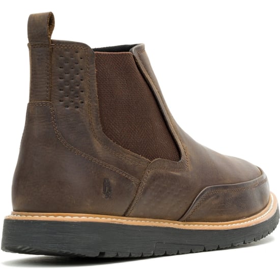 Hush Puppies Jenson Leren Mannen Bruine Boots - Image 2