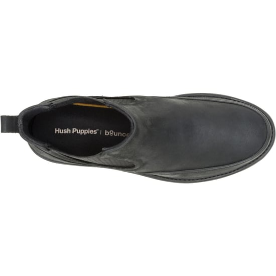 Hush Puppies Jenson Leren Zwarte Herenschoenen - Image 4