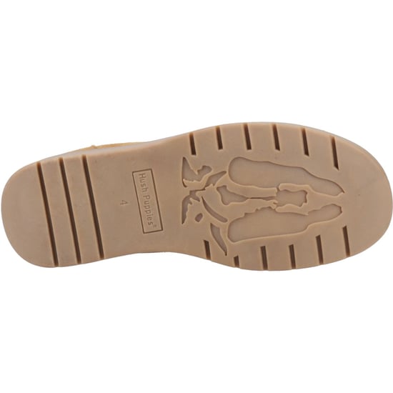 Hush Puppies Leonie Suède Dames Tan Platte Chelsea Boots - Image 3