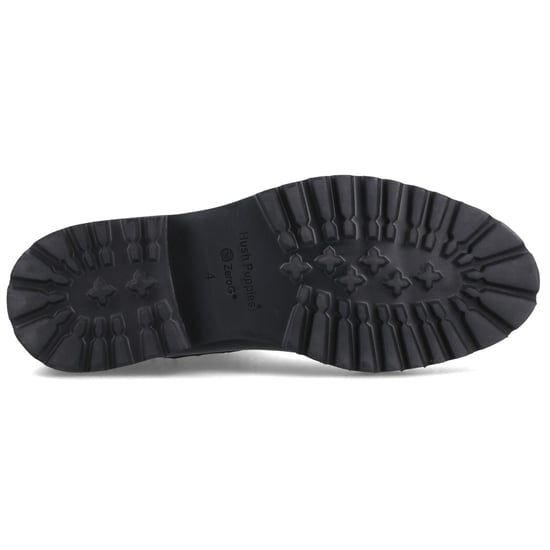 Hush Puppies Gwyneth Leren Dames Zwarte Platte Chelsea Laarzen - Image 3