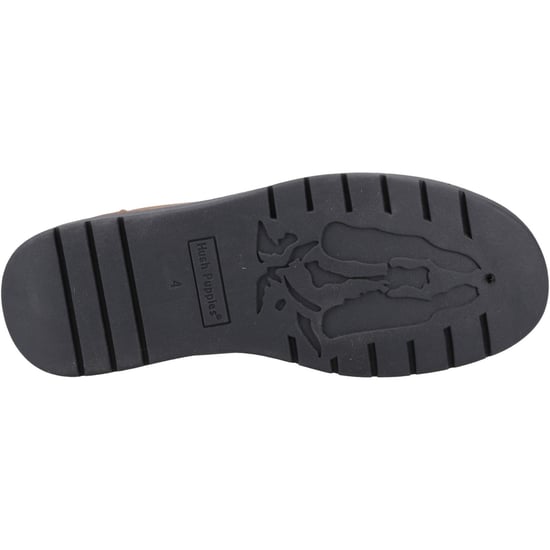 Hush Puppies Leonie Leren Damesschoenen Bruine Platte Chelsea Laarzen - Image 3