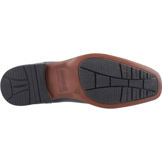 Hush Puppies Brennan Leren Heren Zwarte Boots - Image 3