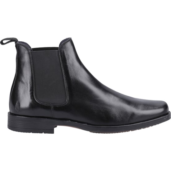 Hush Puppies Brennan Leren Heren Zwarte Boots - Image 5