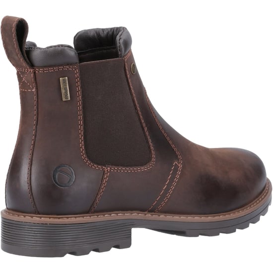Cotswold Leafield Leer Heren Bruine Boots - Image 2