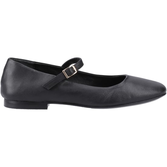 Hush Puppies Pasha Dames Zwart Leren Schoenen - Image 5