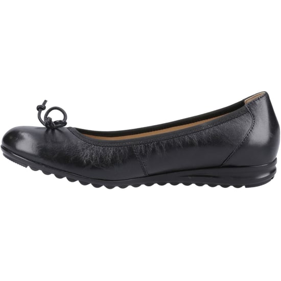 Hush Puppies Lucille Leren Zwarte Damesschoenen - Image 4