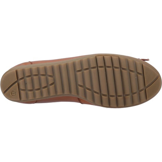 Hush Puppies Lucille Leren Dames Tan Platte Schoenen - Image 3