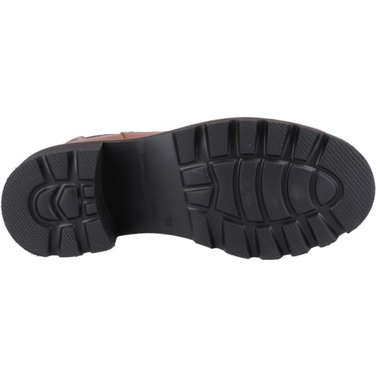 Hush Puppies Gaia Leren Dames Tan Hak Chelsea Boots - Image 3