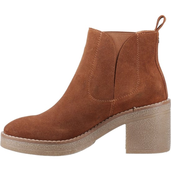 Hush Puppies Felicia Suède Dames Tan Geklede Chelsea Laarsjes - Image 4