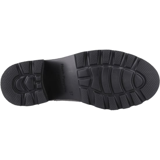 Hush Puppies Gaia Leren Dames Grijze Chelsea Laarzen Met Hak - Image 3