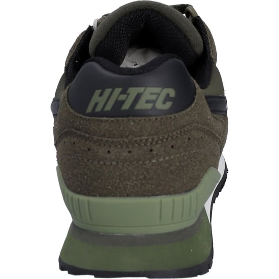 Hi-Tec Silver Shadow PU Suède/Polyester Heren Donkergroene Veterschoenen - Image 2
