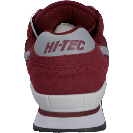 Hi-Tec Silver Shadow PU Suède/Polyester Heren Kersenkleurige Veterschoenen - Image 2