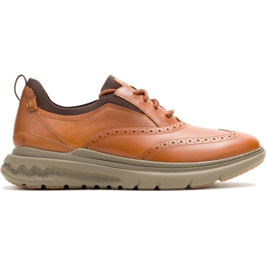 Hush Puppies Excel Leer Heren Cognac Veterschoenen - Image 6