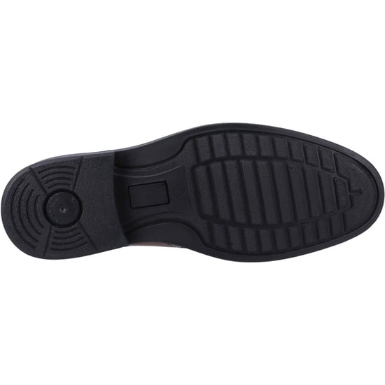 Hush Puppies Nolan Lederen Heren Tan Brogues Schoenen - Image 3