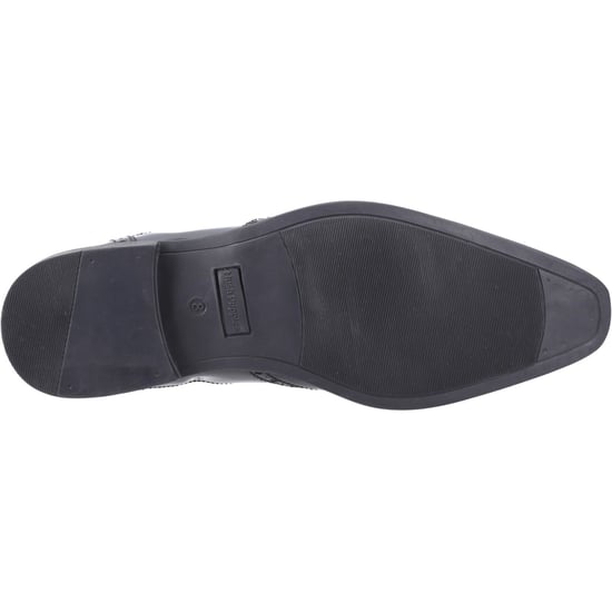 Hush Puppies Elliot Leren Heren Zwarte Brogues Schoenen - Image 3