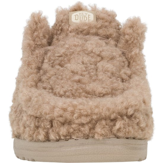 HEYDUDE Wendy Polyester Dames Timber Wolf Muiltjes - Image 3