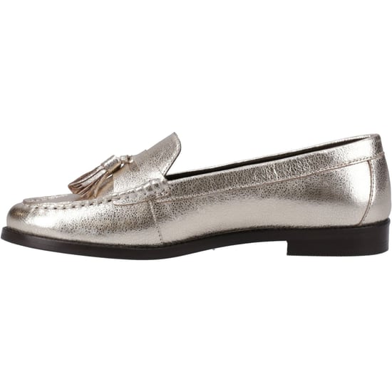 Hush Puppies Connie Dames Gouden Loafers Van Leer - Image 3