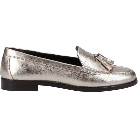 Hush Puppies Connie Dames Gouden Loafers Van Leer - Image 4