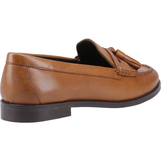 Hush Puppies Connie Leren Dames Tan Mocassins - Image 2