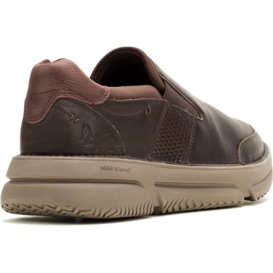 Hush Puppies Baylor Leren Herenschoenen Bruin Slippers - Image 2