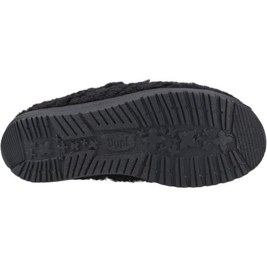 HEYDUDE Wally Polyester Heren Zwarte/zwarte Muilezels - Image 3