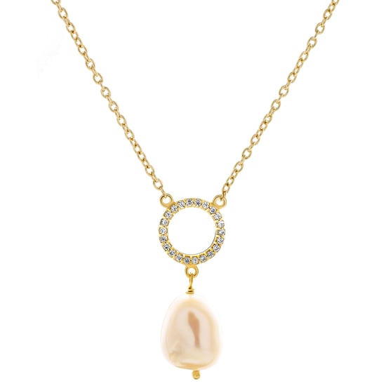 Orphelia 'Spa' Dames 925 Sterling Zilveren Set: Halsketting + Oorbellen - Gouden SET-7575/G - Image 3