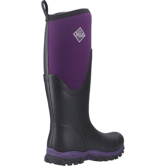 Muck Boots Arctic Sport II Lange Rubber Dames Zwart/Acai Winter Kniehoge Boots - Image 2