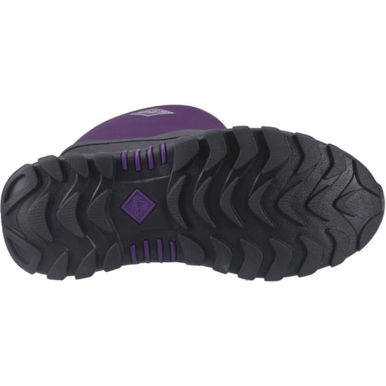Muck Boots Arctic Sport II Lange Rubber Dames Zwart/Acai Winter Kniehoge Boots - Image 3