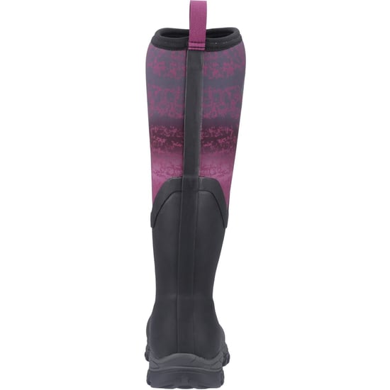 Muck Boots Arctic Sport II Tall Rubberen Zwarte/magenta Winter Kniehoge Laarzen Voor Dames - Image 2